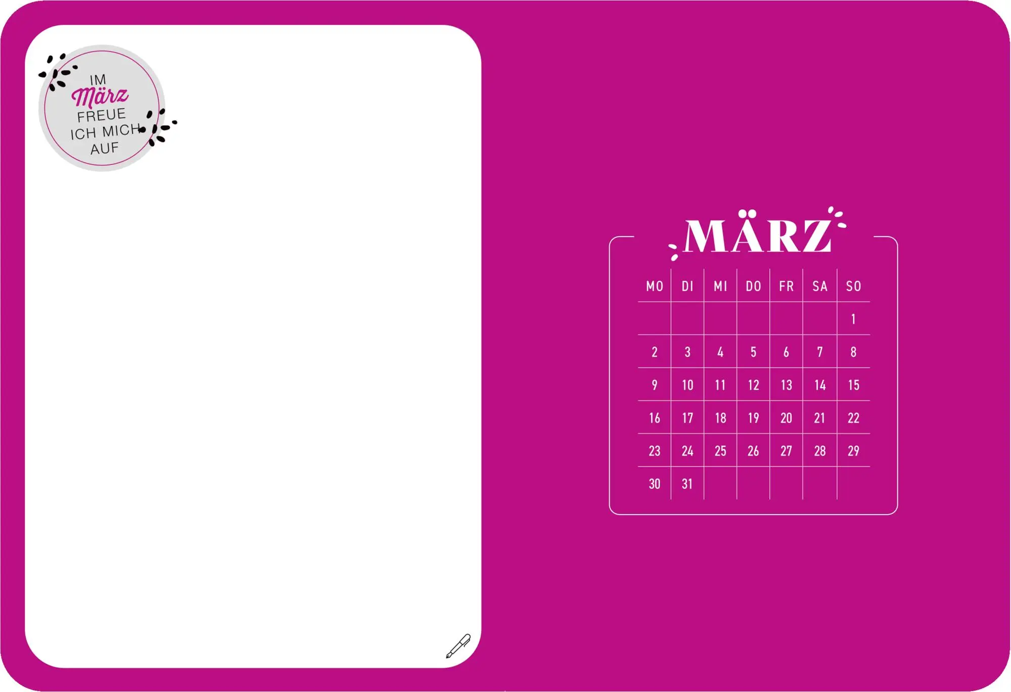 Bild: 4050003958538 | Mein Jahr 2026 - Mosaik (All about pink) | Kalender | 144 S. | Deutsch