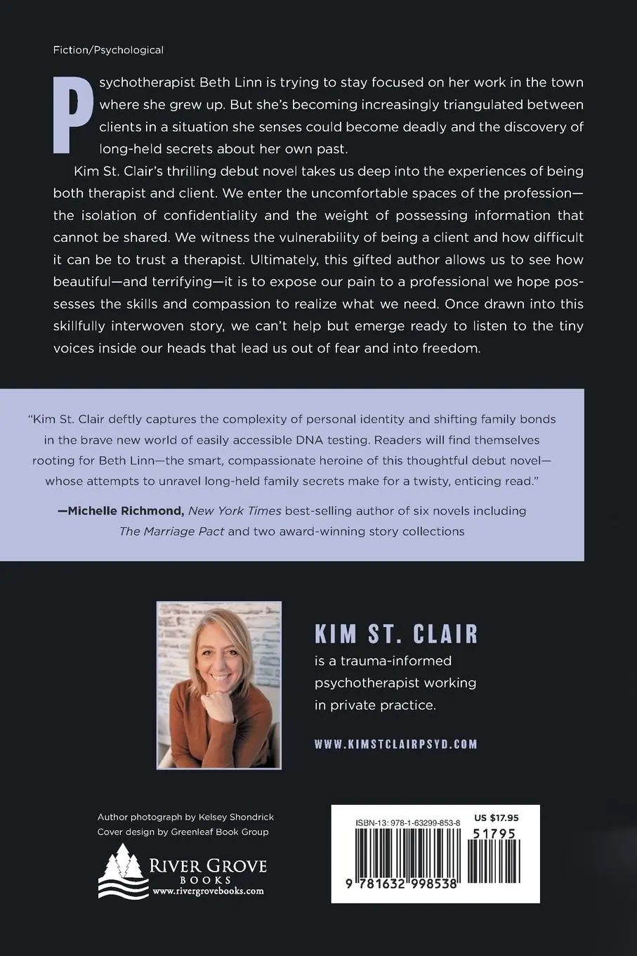 Rückseite: 9781632998538 | Slow Slide into the Truth | A Therapist's Tale | Kim St. Clair | Buch