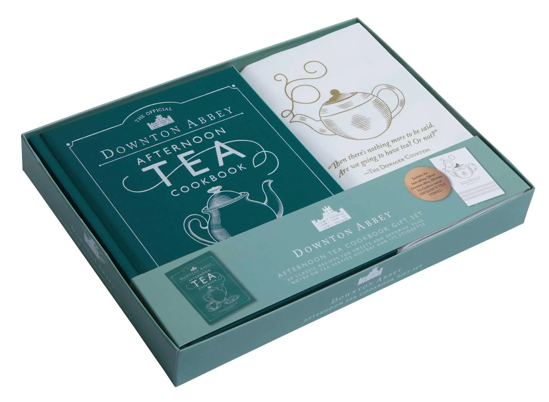 Cover: 9781681888538 | The Official Downton Abbey Afternoon Tea Cookbook Gift Set [Book ]...
