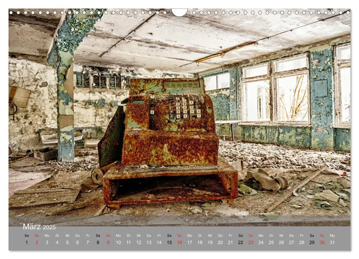 Bild: 9783435168538 | Tschernobyl - In der Sperrzone (Wandkalender 2025 DIN A3 quer),...