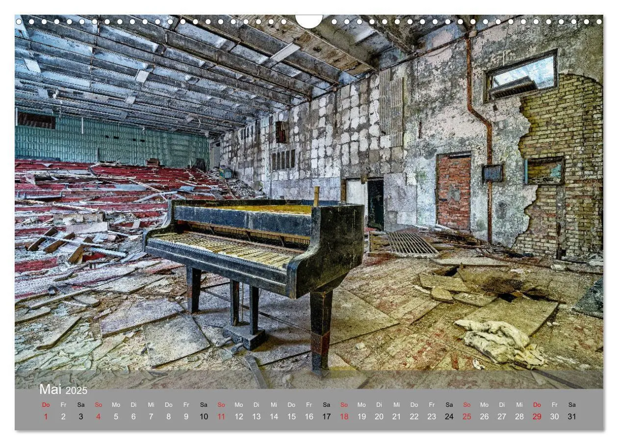 Bild: 9783435168538 | Tschernobyl - In der Sperrzone (Wandkalender 2025 DIN A3 quer),...