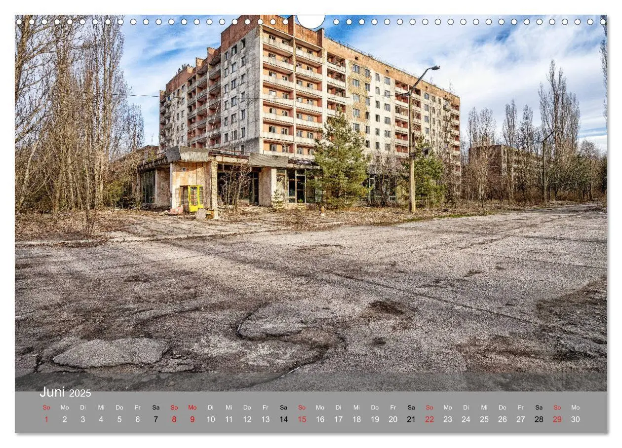 Bild: 9783435168538 | Tschernobyl - In der Sperrzone (Wandkalender 2025 DIN A3 quer),...
