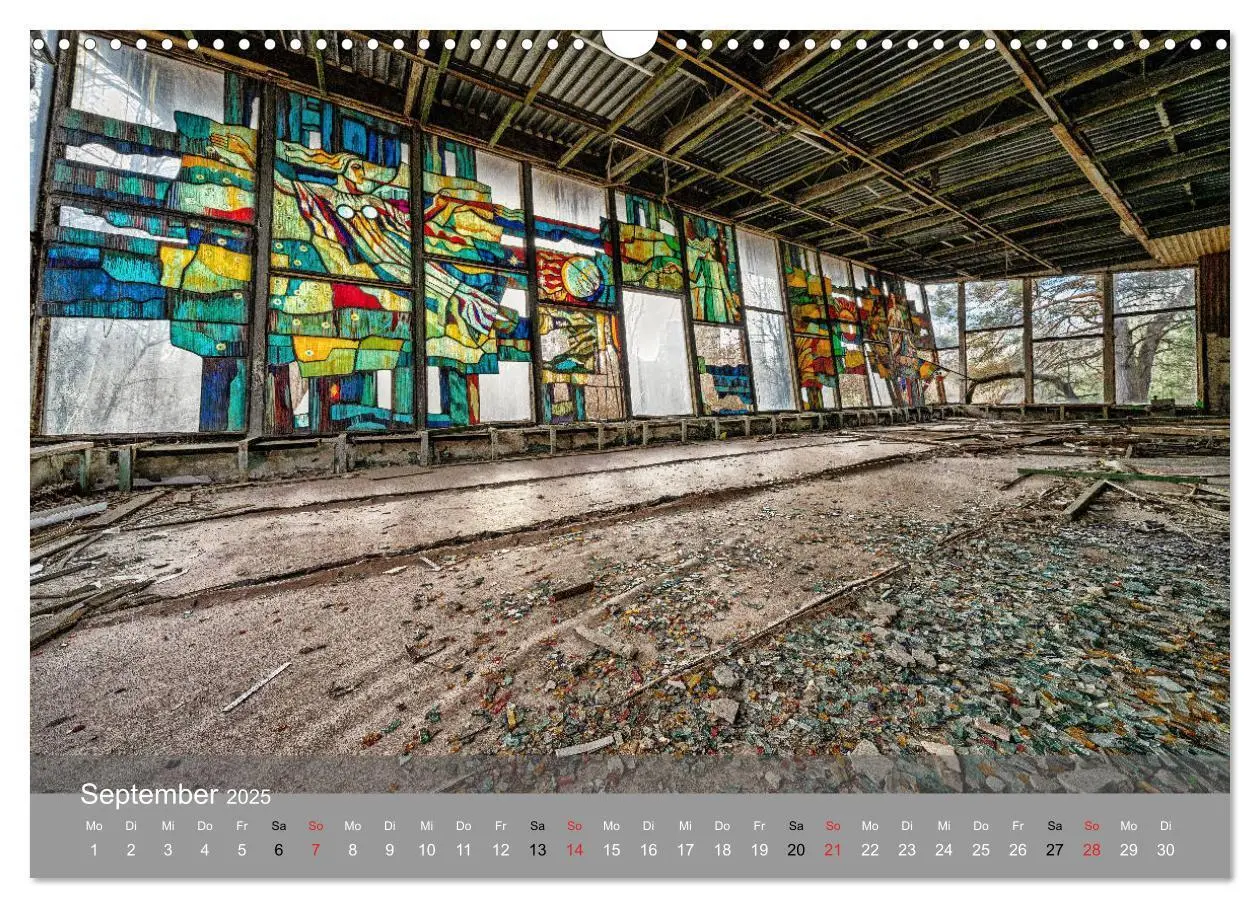 Bild: 9783435168538 | Tschernobyl - In der Sperrzone (Wandkalender 2025 DIN A3 quer),...