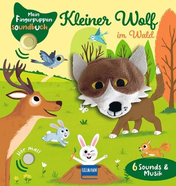 Cover: 9783741528538 | Mein Fingerpuppen-Soundbuch - Kleiner Wolf im Wald | Émilie Collet