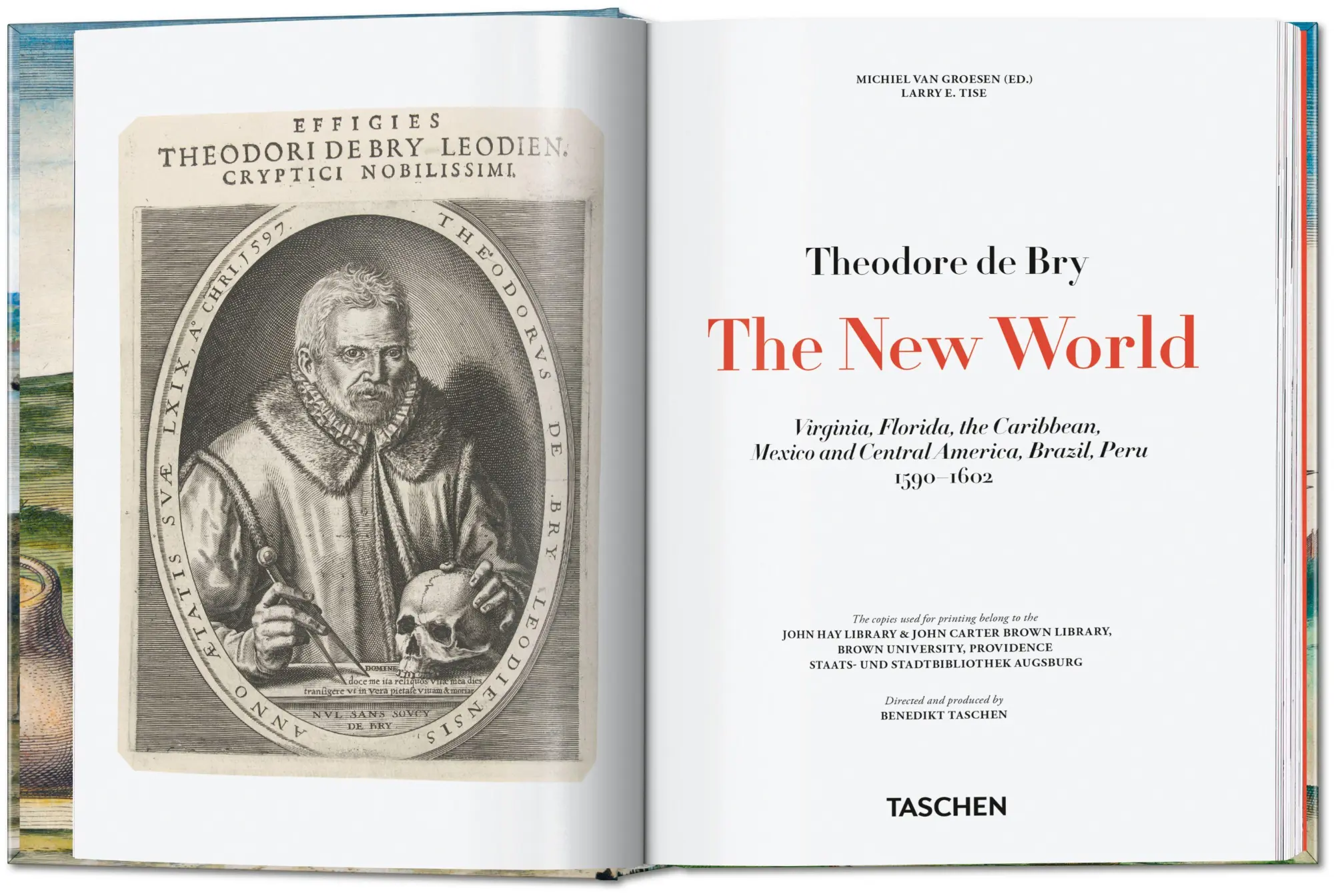 Bild: 9783836598538 | Theodore de Bry | The New World. 45th Ed. | Larry E. Tise (u. a.)
