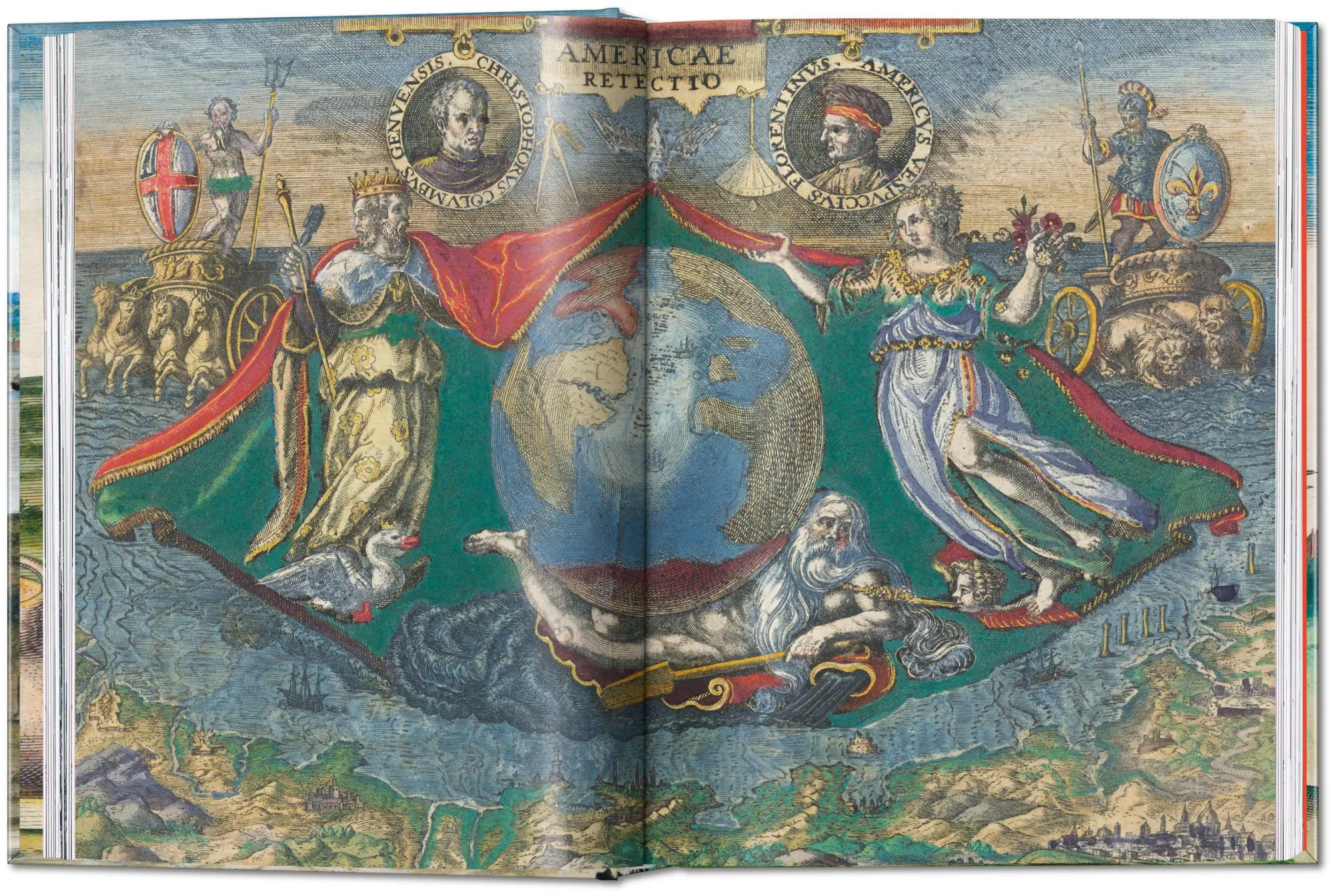 Bild: 9783836598538 | Theodore de Bry | The New World. 45th Ed. | Larry E. Tise (u. a.)