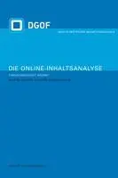 Cover: 9783938258538 | Die Online-Inhaltsanalyse | Martin Welker | Taschenbuch | 480 S.