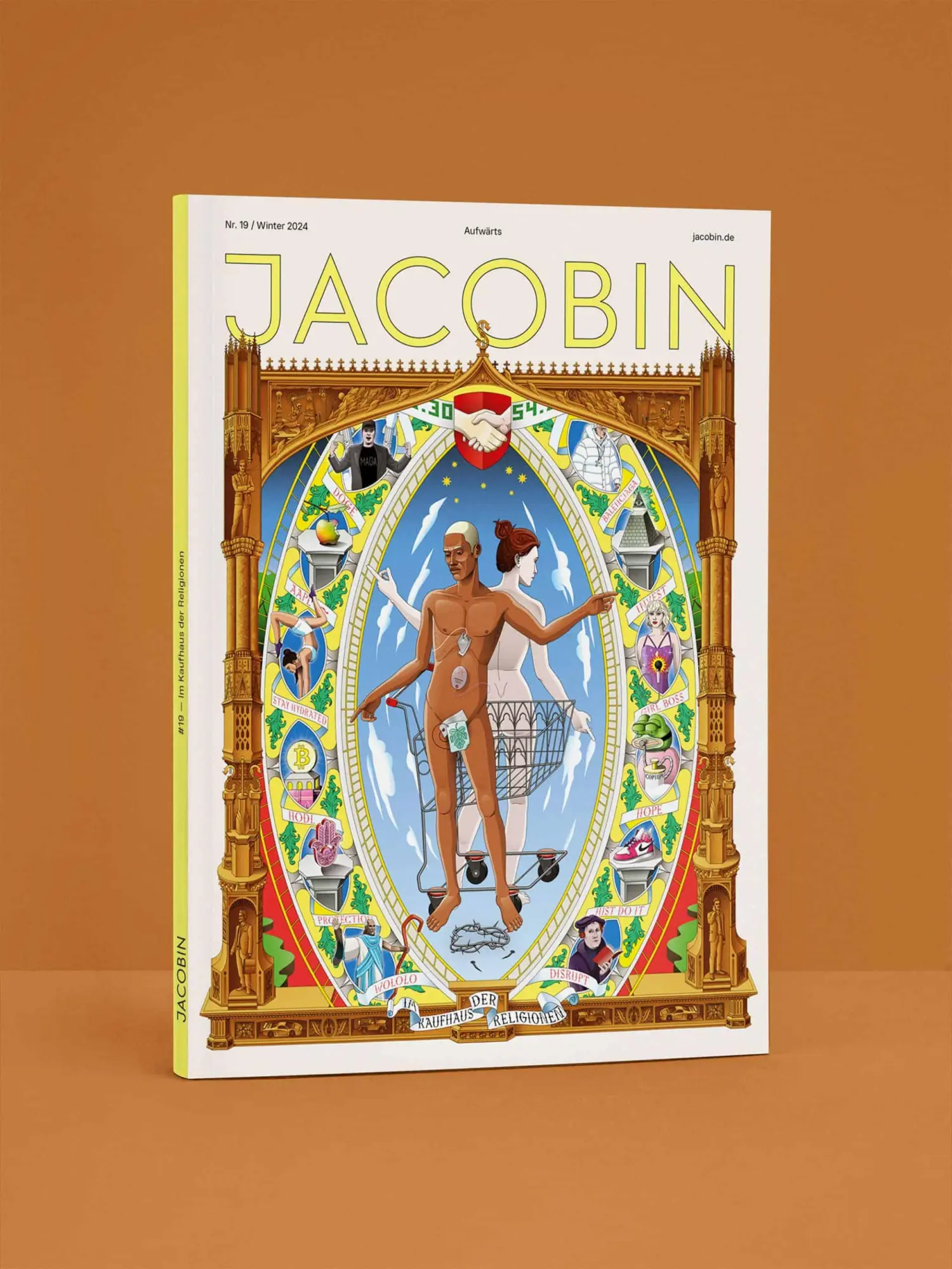 Cover: 9783948608538 | Im Kaufhaus der Religionen | JACOBIN #19 | Lukas Scholle (u. a.)