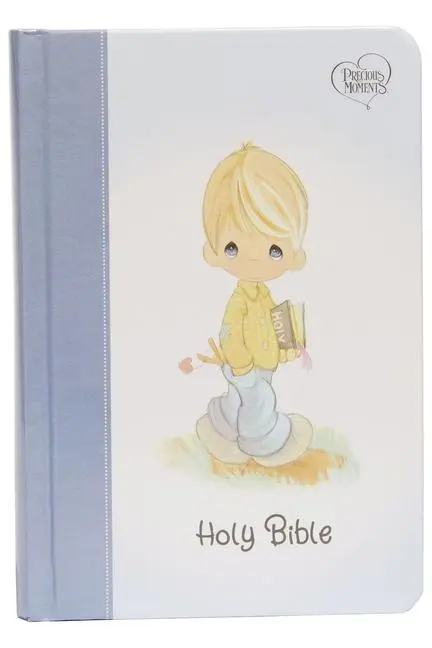 Cover: 9780785238638 | Nkjv, Precious Moments Small Hands Bible, Blue, Hardcover, Comfort...
