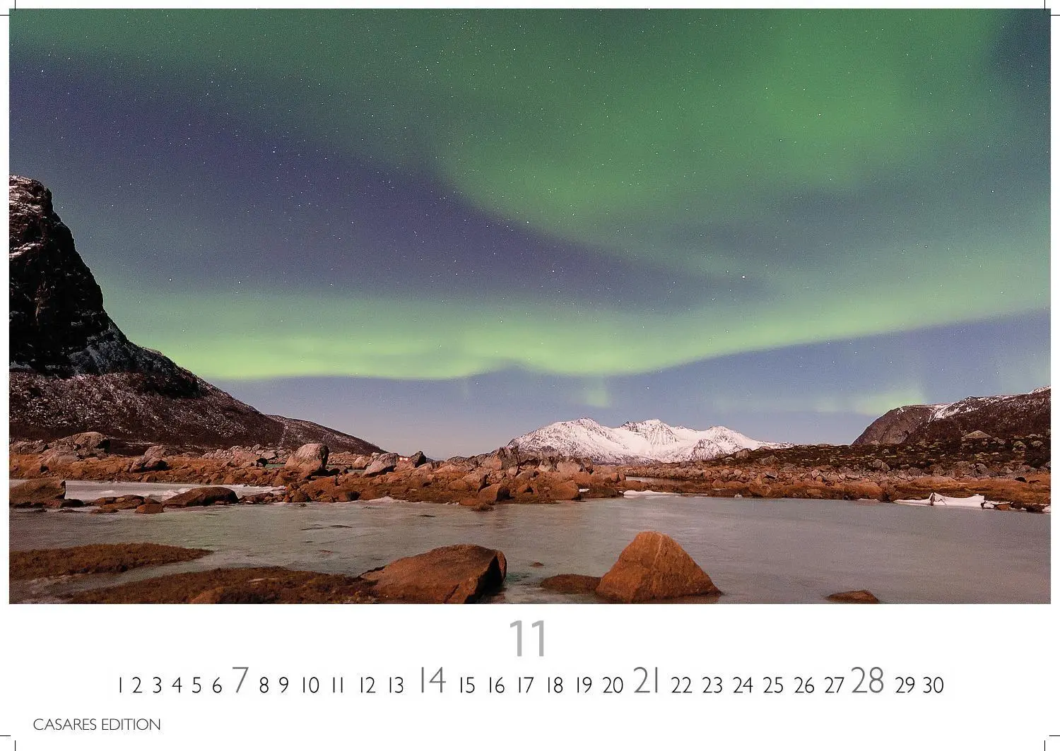 Bild: 9781835248638 | Polarlicht Kalender 2027 - Wandkalender Fotokalender Naturkalender...