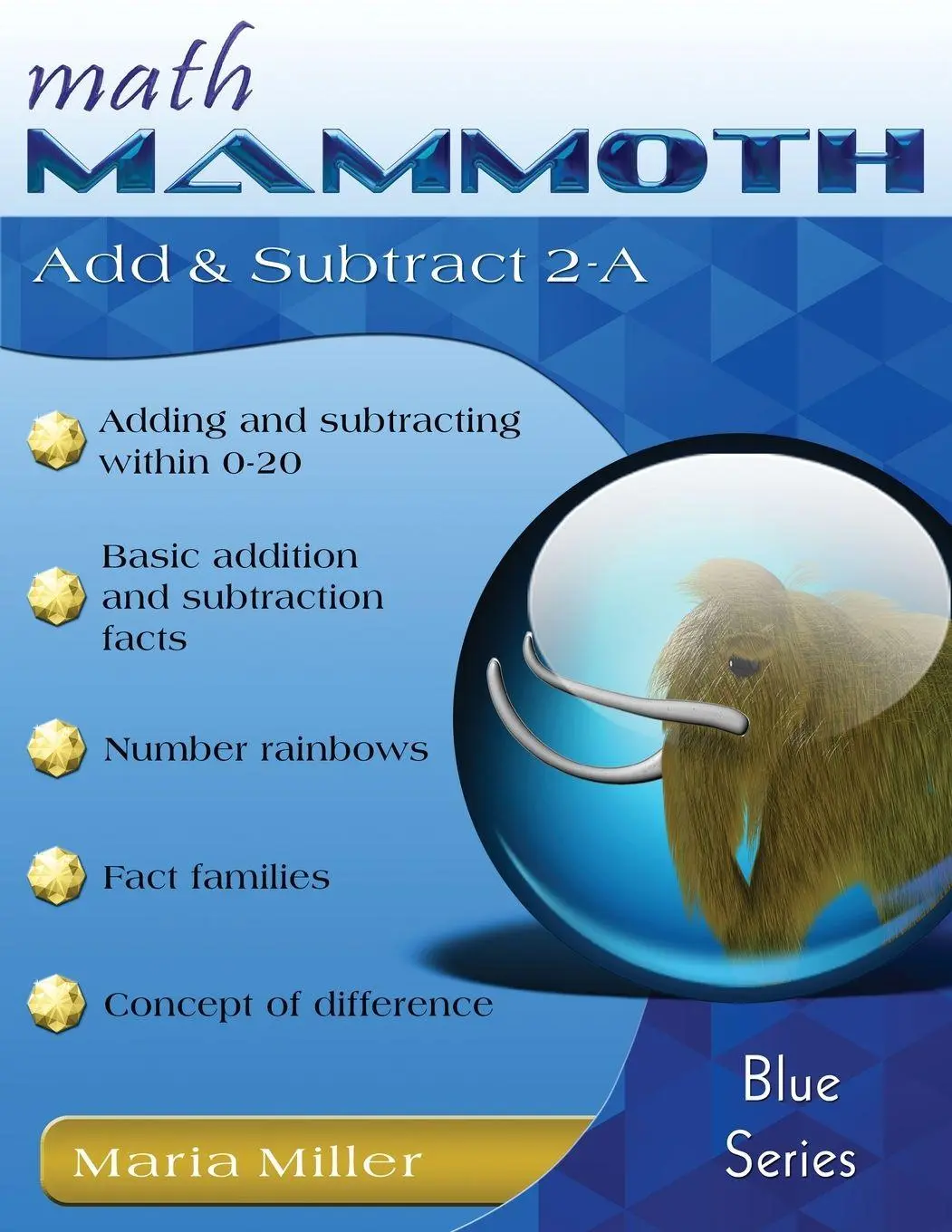 Cover: 9781954358638 | Math Mammoth Add &amp; Subtract 2-A | Maria Miller | Taschenbuch | 2024