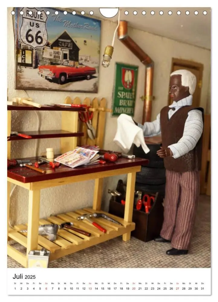 Bild: 9783457008638 | Puppenstuben-Zauber (Wandkalender 2025 DIN A4 hoch), CALVENDO...