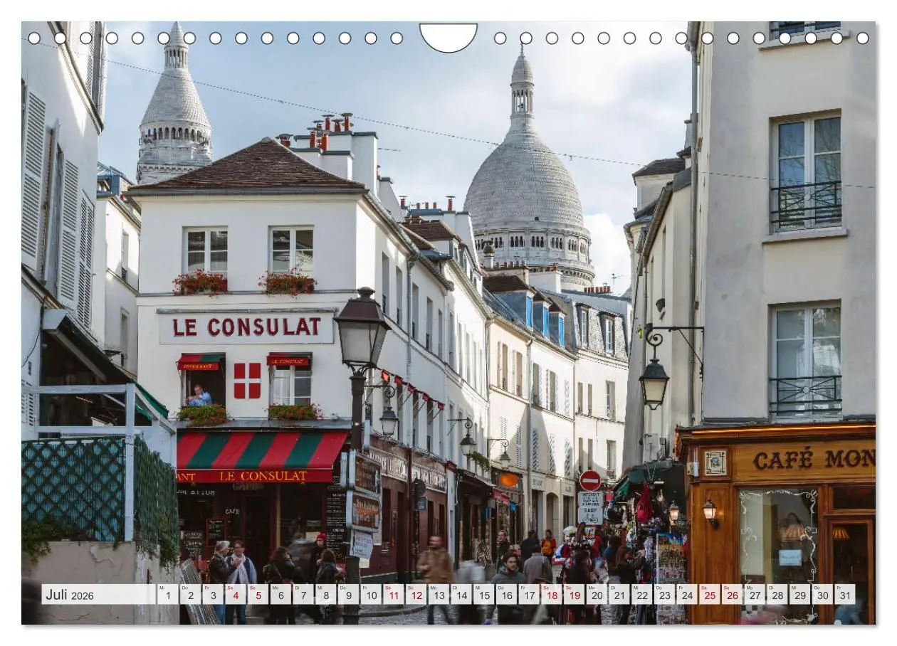 Bild: 9783457628638 | Paris - La Ville Lumière (Wandkalender 2026 DIN A4 quer), CALVENDO...