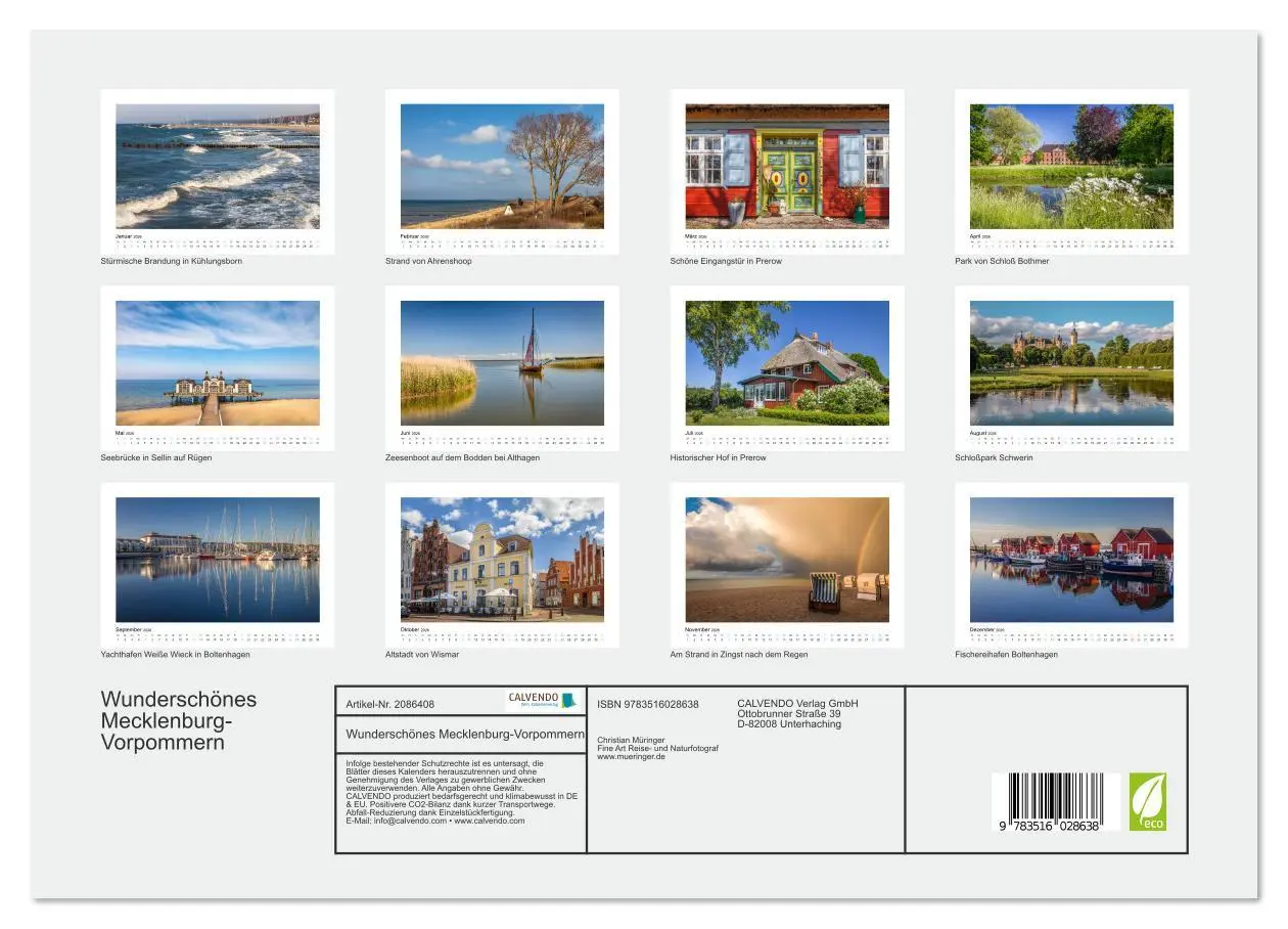 Bild: 9783516028638 | Wunderschönes Mecklenburg-Vorpommern (hochwertiger Premium...