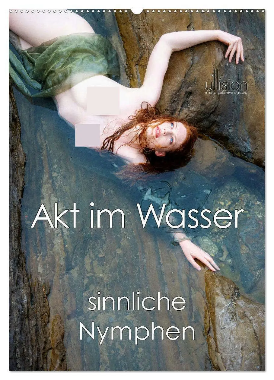 Cover: 9783516338638 | Akt im Wasser - sinnliche Nymphen (Wandkalender 2026 DIN A2 hoch),...