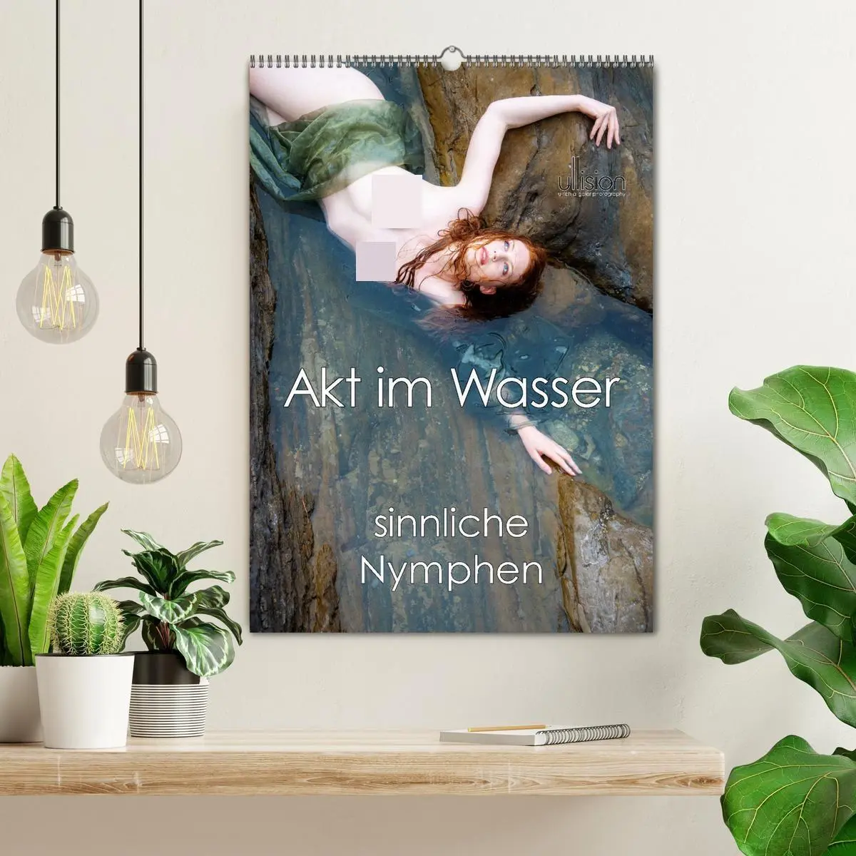 Bild: 9783516338638 | Akt im Wasser - sinnliche Nymphen (Wandkalender 2026 DIN A2 hoch),...