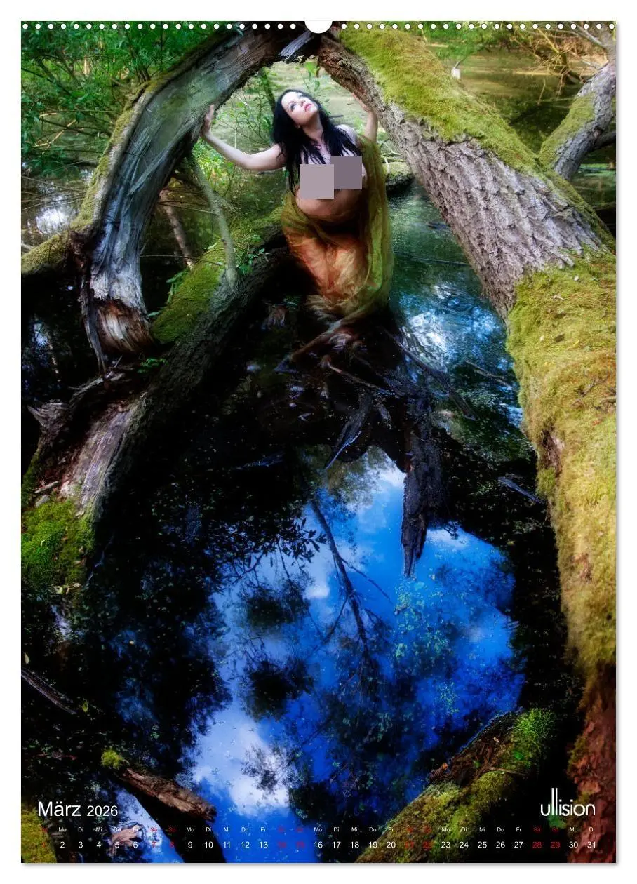 Bild: 9783516338638 | Akt im Wasser - sinnliche Nymphen (Wandkalender 2026 DIN A2 hoch),...
