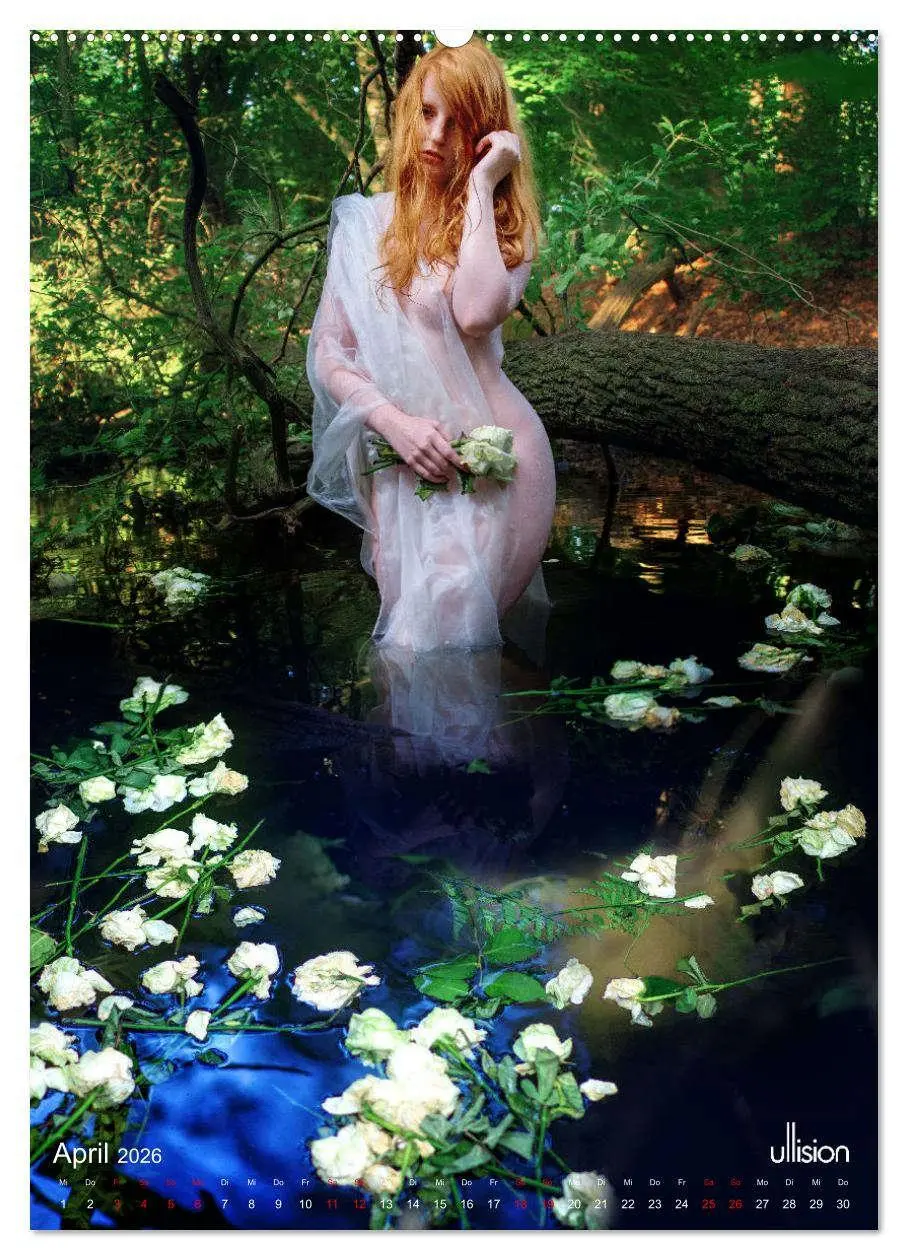 Bild: 9783516338638 | Akt im Wasser - sinnliche Nymphen (Wandkalender 2026 DIN A2 hoch),...