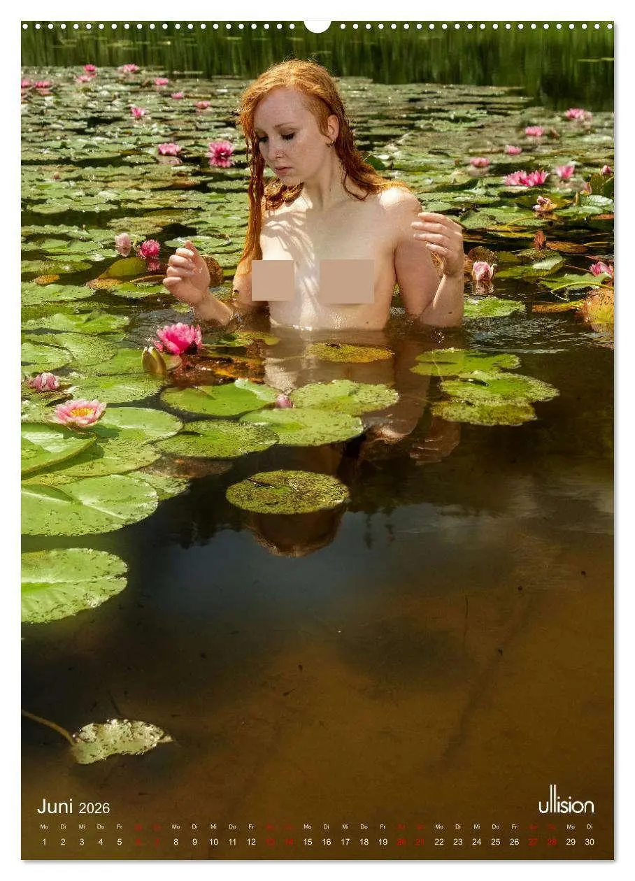 Bild: 9783516338638 | Akt im Wasser - sinnliche Nymphen (Wandkalender 2026 DIN A2 hoch),...