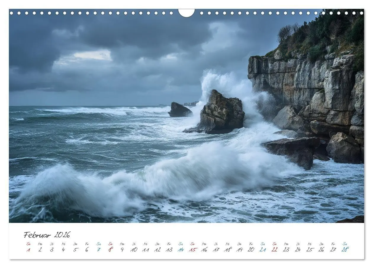 Bild: 9783516718638 | Naturgewalten und stille Wunder (Wandkalender 2026 DIN A3 quer),...