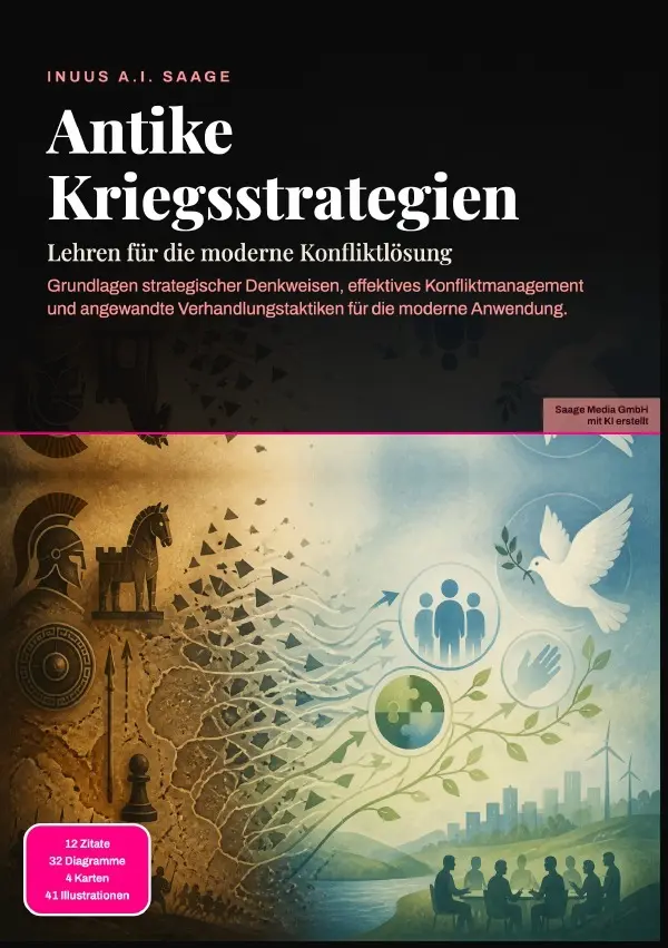 Cover: 9783565538638 | Antike Kriegsstrategien: Lehren für die moderne Konfliktlösung | Saage