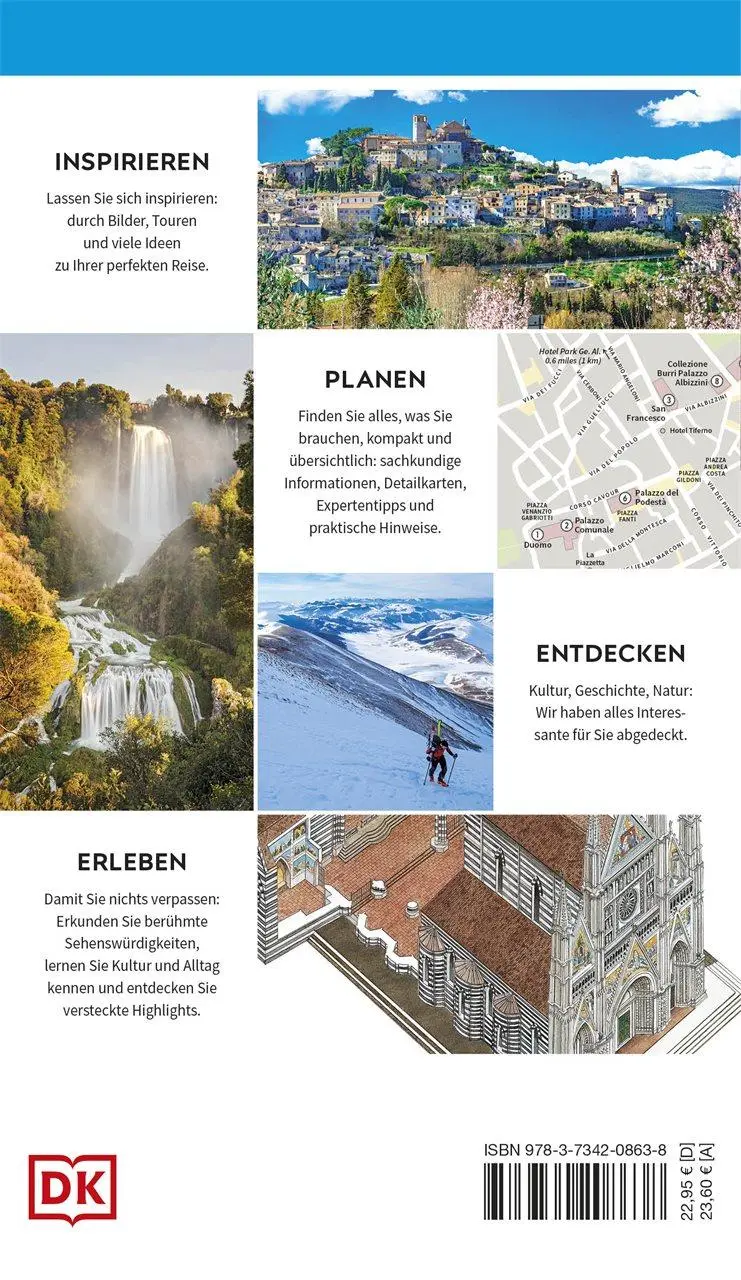 Rückseite: 9783734208638 | Vis-à-Vis Reiseführer Umbrien | Mit detailreichen 3-D-Illustrationen