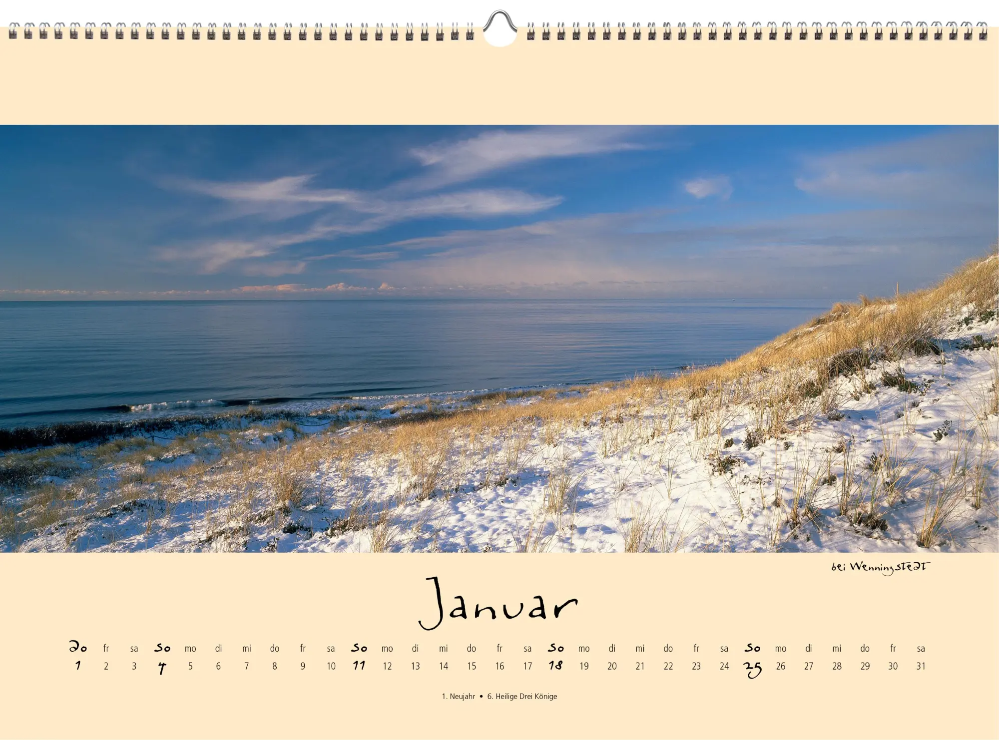 Bild: 9783944498638 | Sylt-die Insel 2026 Panoramakalender | Gernot Westendorf | Kalender