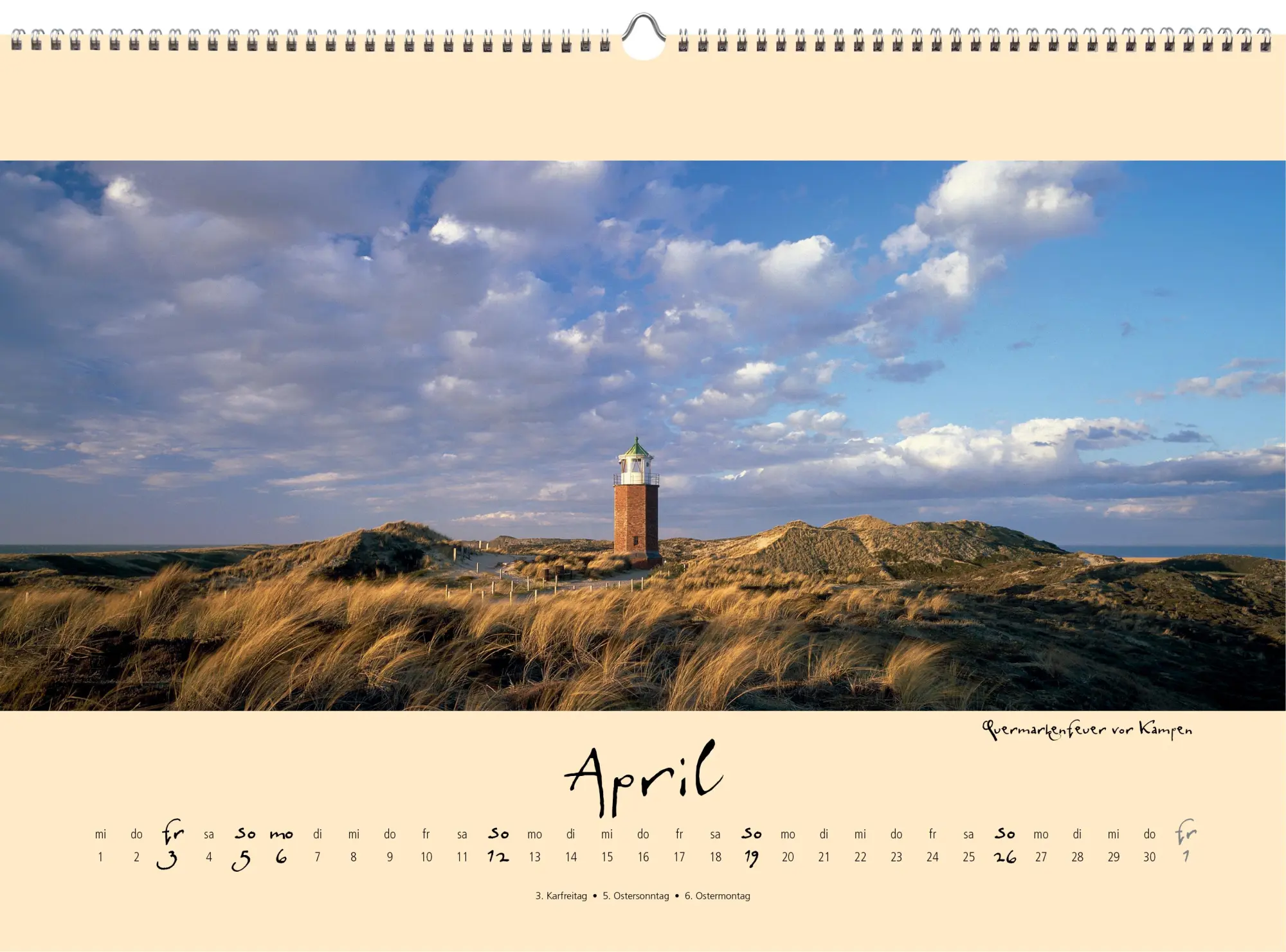 Bild: 9783944498638 | Sylt-die Insel 2026 Panoramakalender | Gernot Westendorf | Kalender