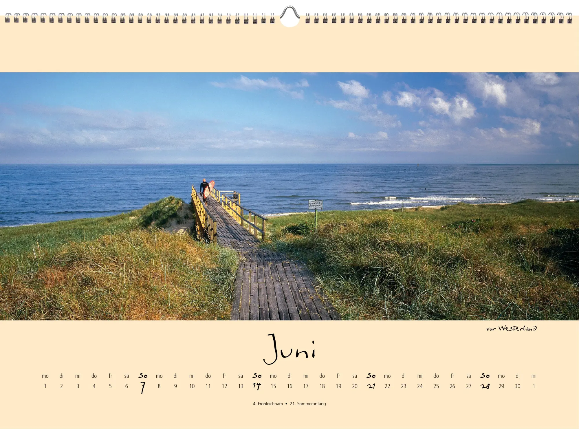 Bild: 9783944498638 | Sylt-die Insel 2026 Panoramakalender | Gernot Westendorf | Kalender