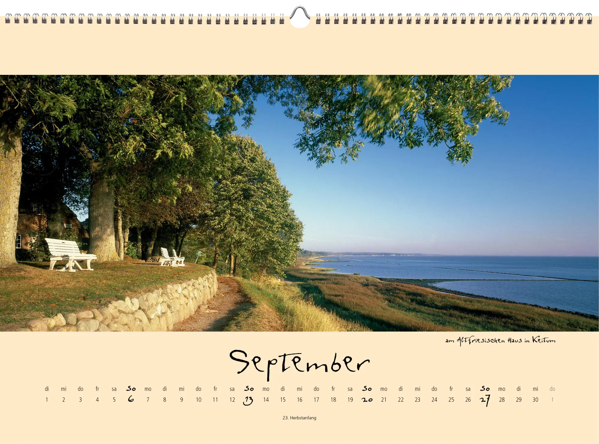 Bild: 9783944498638 | Sylt-die Insel 2026 Panoramakalender | Gernot Westendorf | Kalender