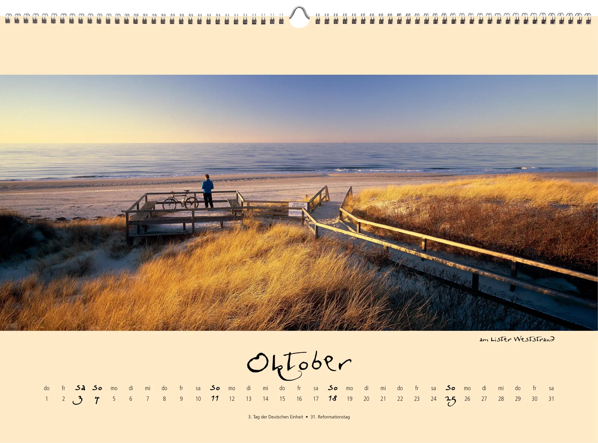 Bild: 9783944498638 | Sylt-die Insel 2026 Panoramakalender | Gernot Westendorf | Kalender