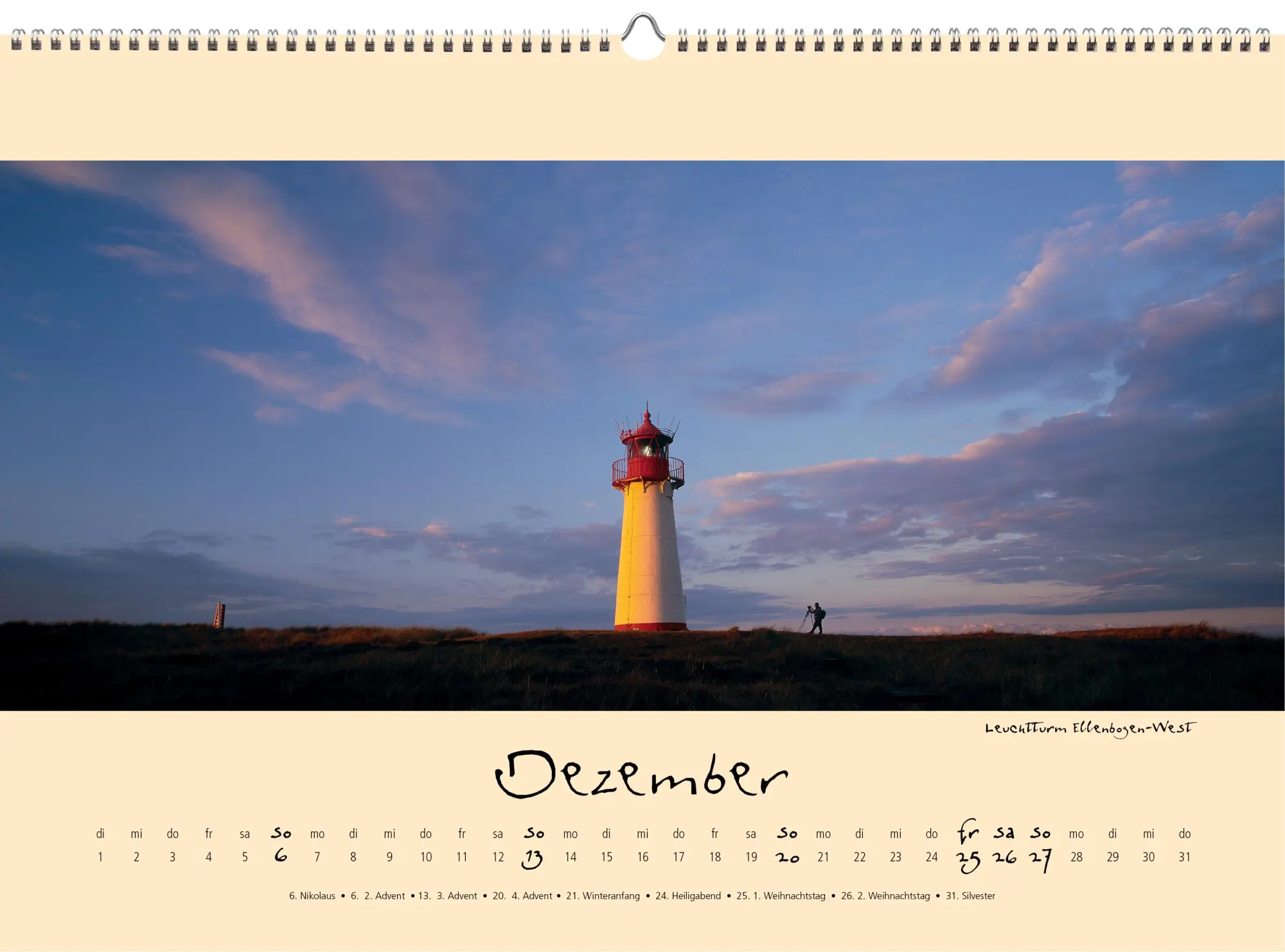 Bild: 9783944498638 | Sylt-die Insel 2026 Panoramakalender | Gernot Westendorf | Kalender