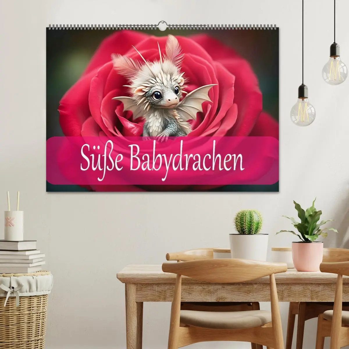 Bild: 9783457308738 | Süße Babydrachen (Wandkalender 2026 DIN A2 quer), CALVENDO...