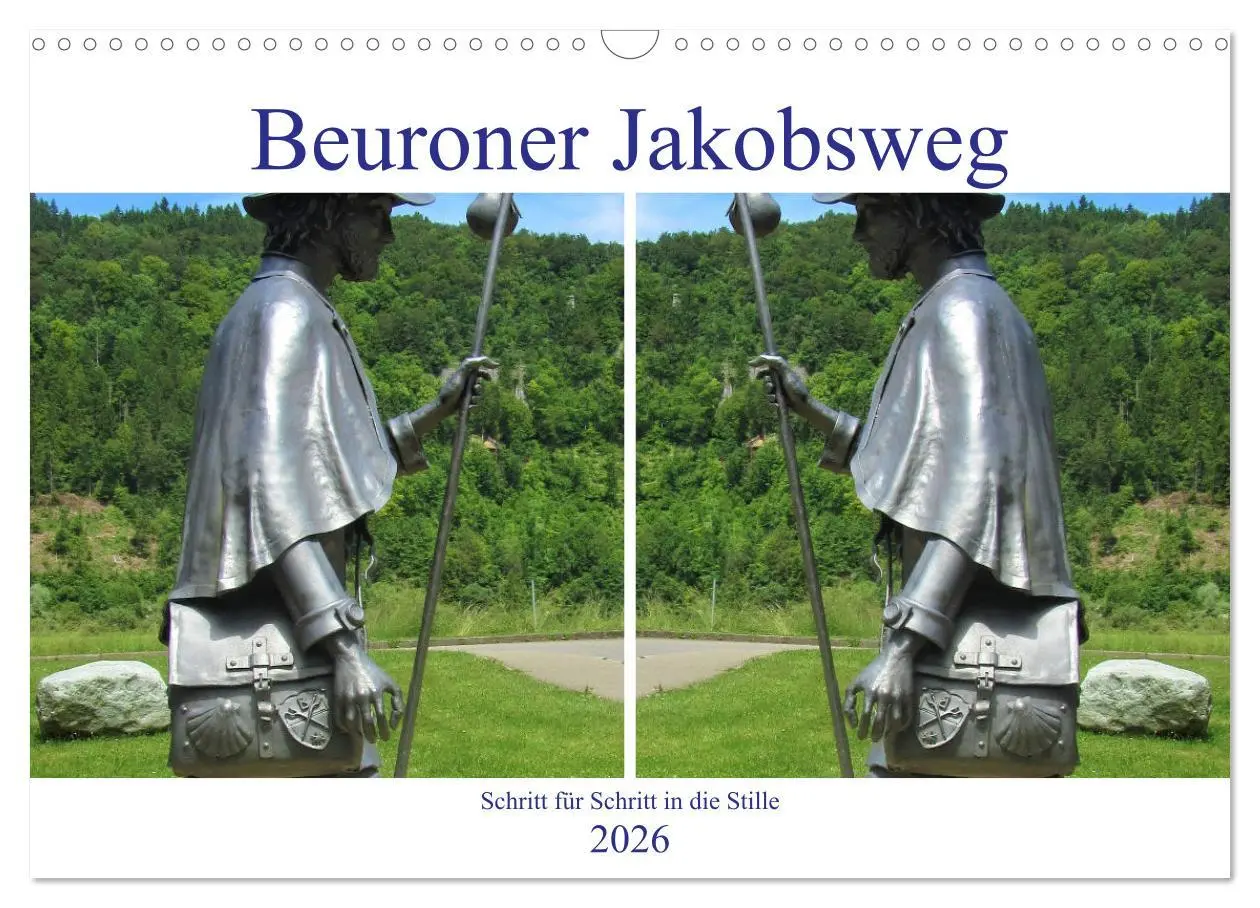 Cover: 9783457618738 | Beuroner Jakobsweg (Wandkalender 2026 DIN A3 quer), CALVENDO...