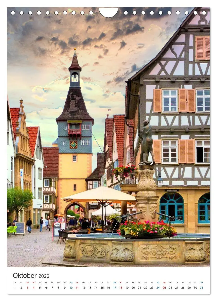 Bild: 9783516258738 | Rund um Winnenden (Wandkalender 2026 DIN A4 hoch), CALVENDO...