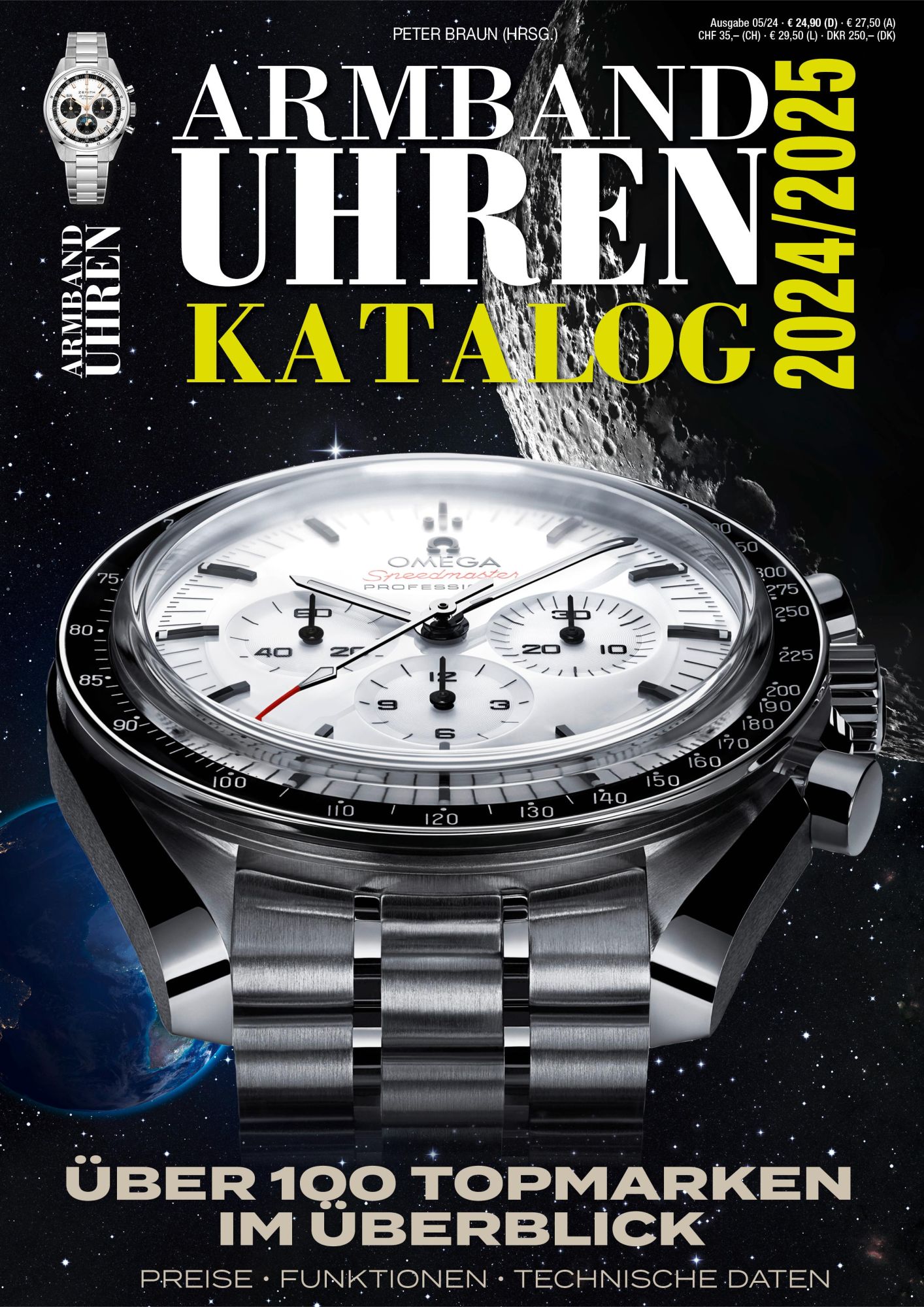 Cover: 9783966648738 | Armbanduhren Katalog 2024/2025 | Peter Braun | Taschenbuch | 274 S.