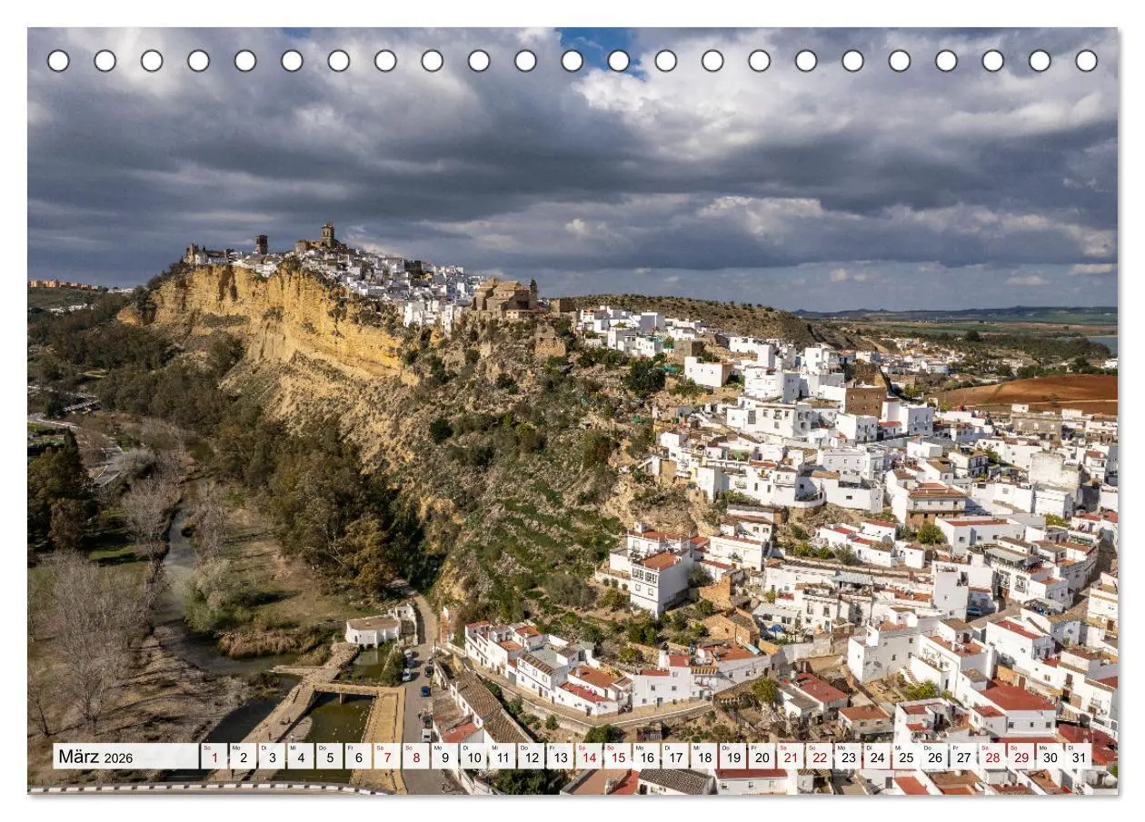 Bild: 9783457538838 | Spanien - Andalusien (Tischkalender 2026 DIN A5 quer), CALVENDO...
