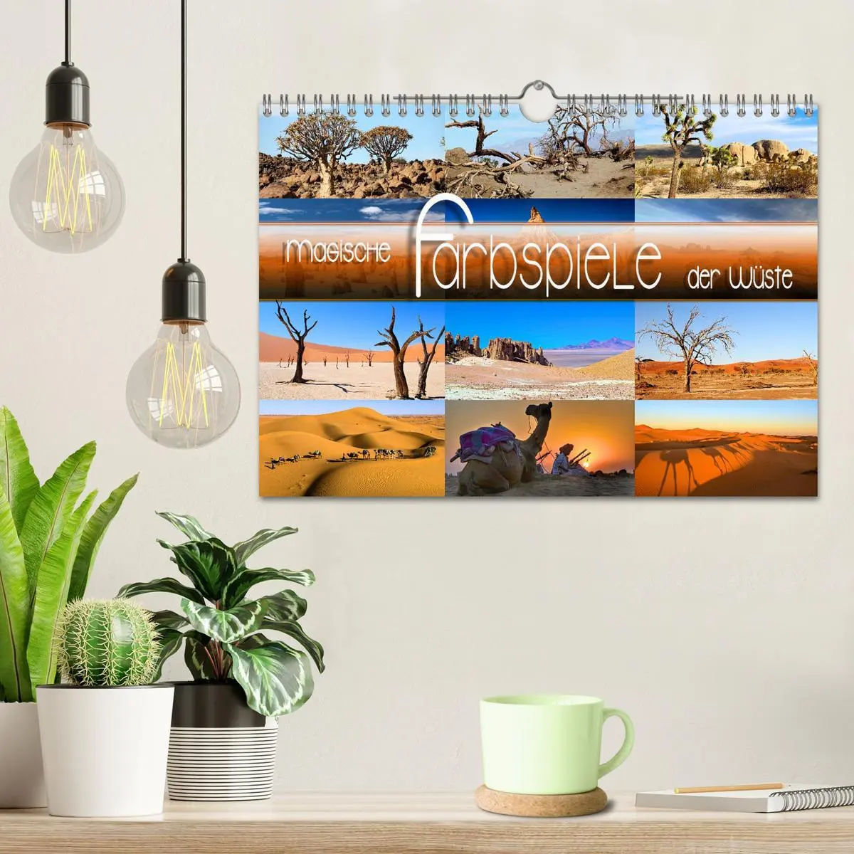 Bild: 9783457608838 | Magische Farbspiele der Wüste (Wandkalender 2026 DIN A4 quer),...