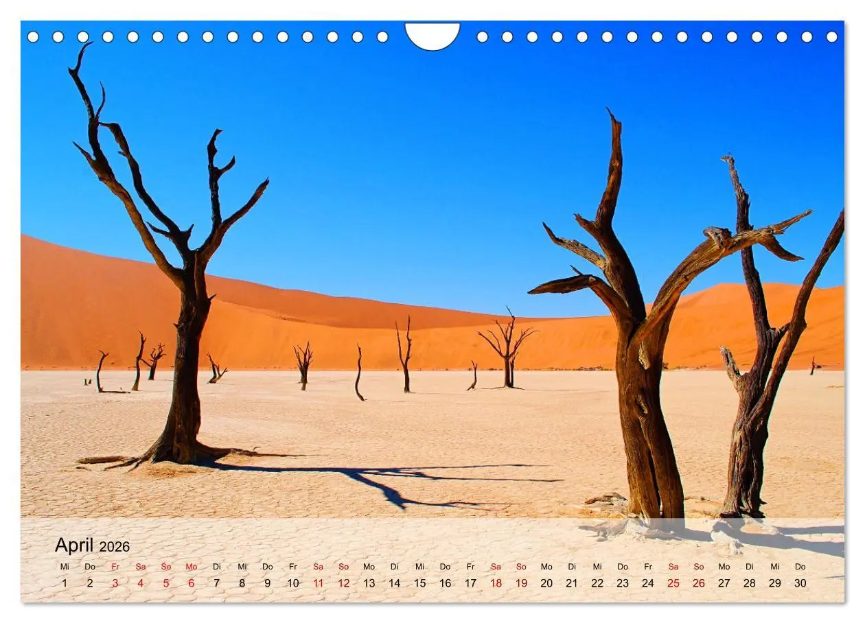 Bild: 9783457608838 | Magische Farbspiele der Wüste (Wandkalender 2026 DIN A4 quer),...