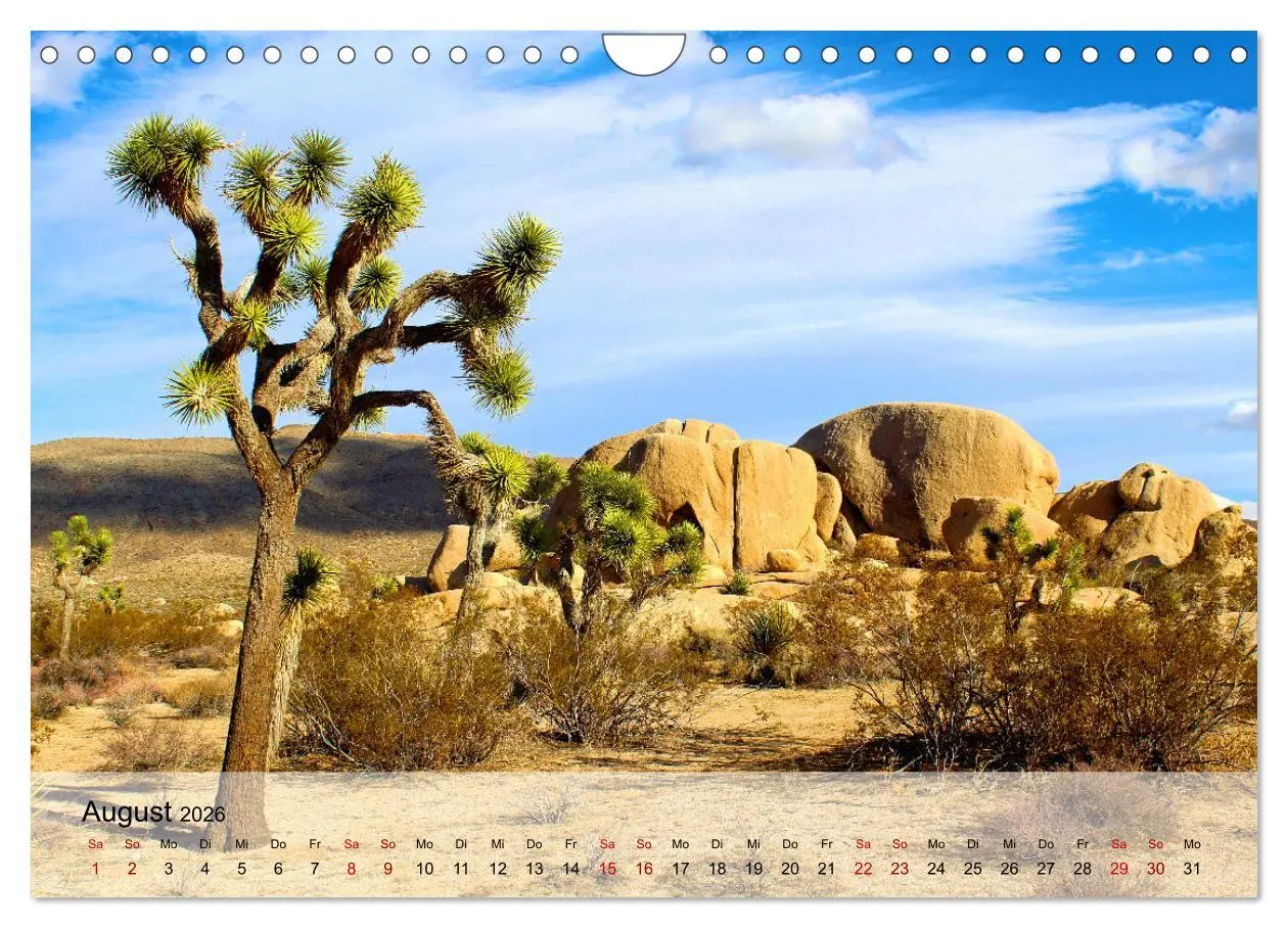 Bild: 9783457608838 | Magische Farbspiele der Wüste (Wandkalender 2026 DIN A4 quer),...