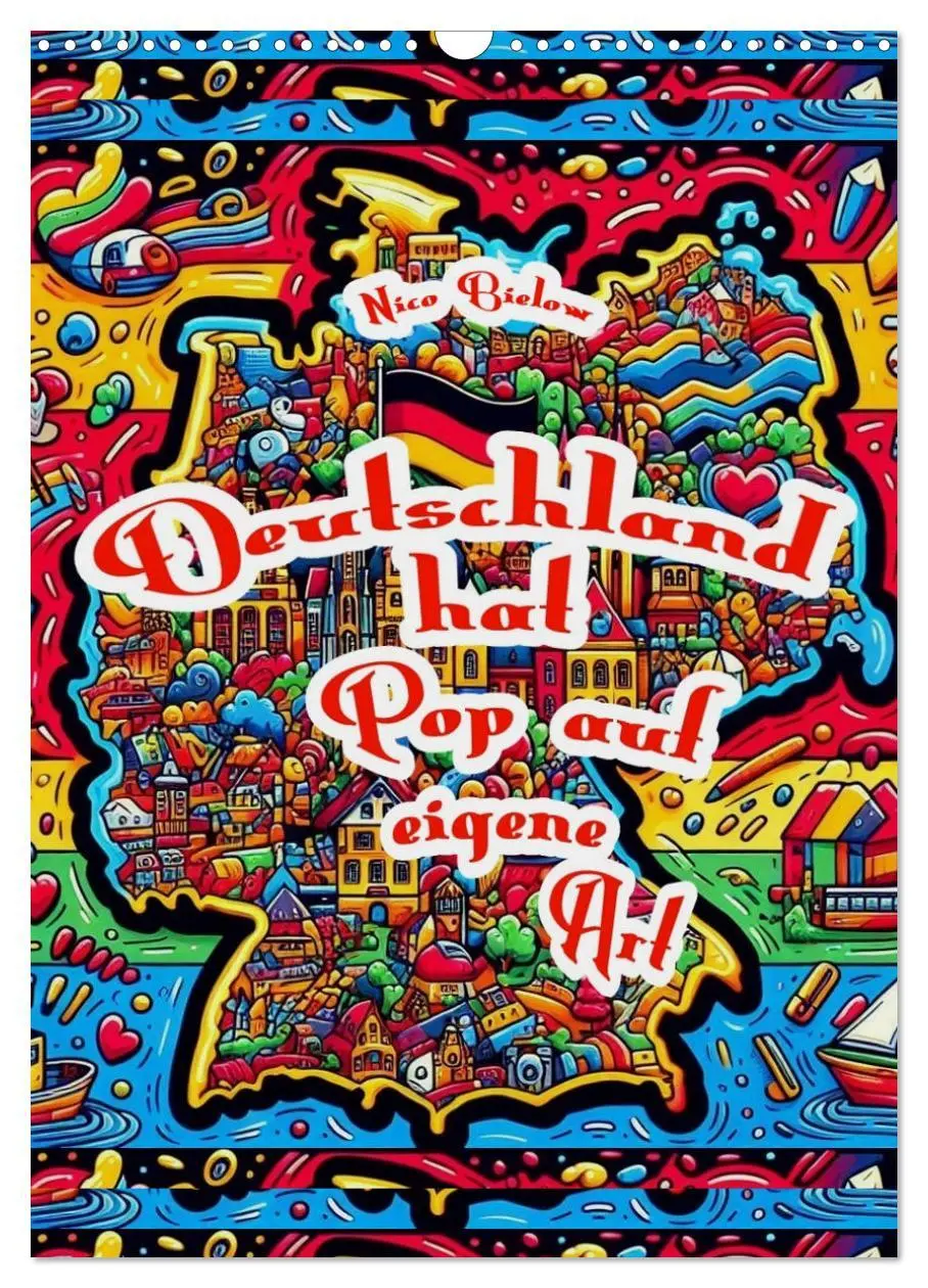 Cover: 9783516248838 | Deutschland hat Pop auf eigene Art (Wandkalender 2026 DIN A3 hoch),...