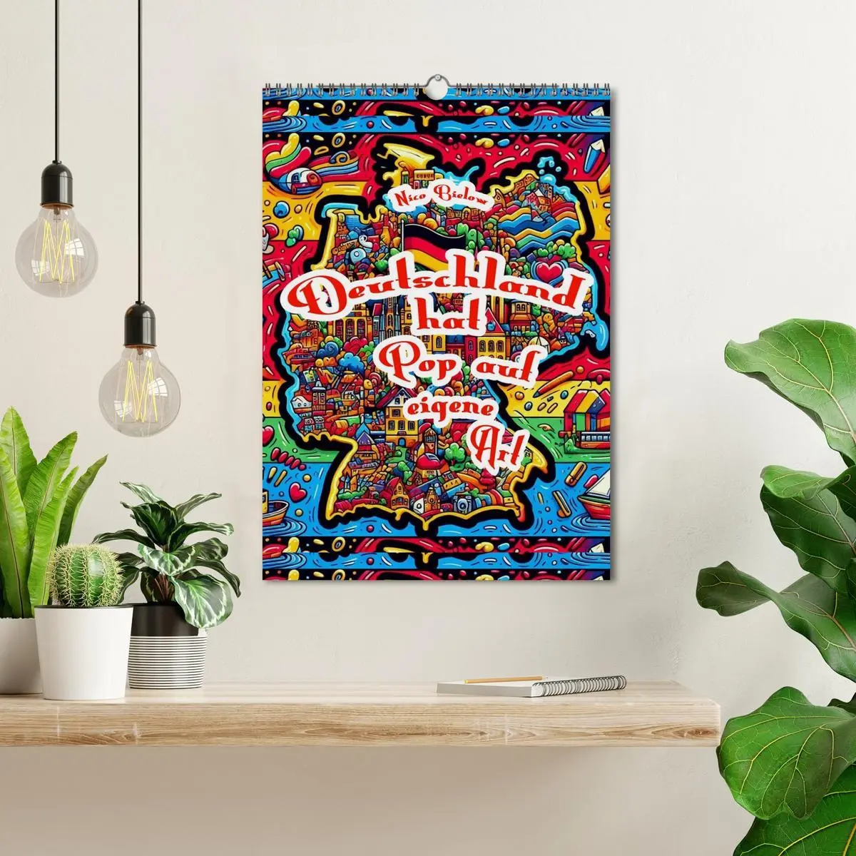 Bild: 9783516248838 | Deutschland hat Pop auf eigene Art (Wandkalender 2026 DIN A3 hoch),...