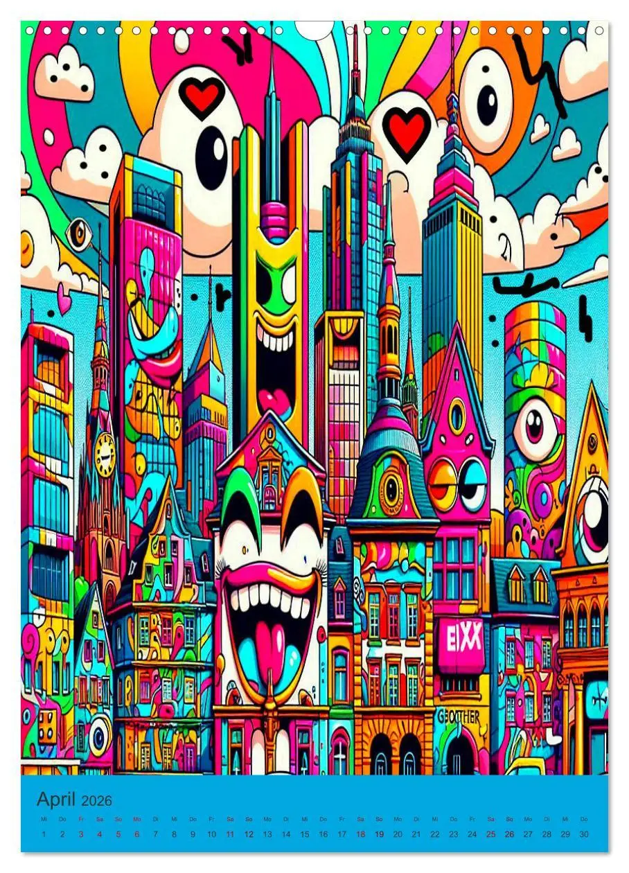 Bild: 9783516248838 | Deutschland hat Pop auf eigene Art (Wandkalender 2026 DIN A3 hoch),...