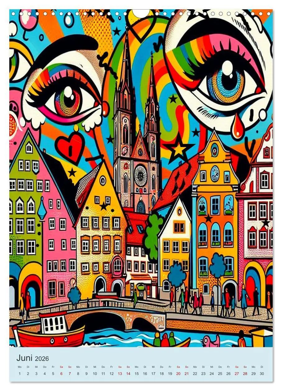 Bild: 9783516248838 | Deutschland hat Pop auf eigene Art (Wandkalender 2026 DIN A3 hoch),...