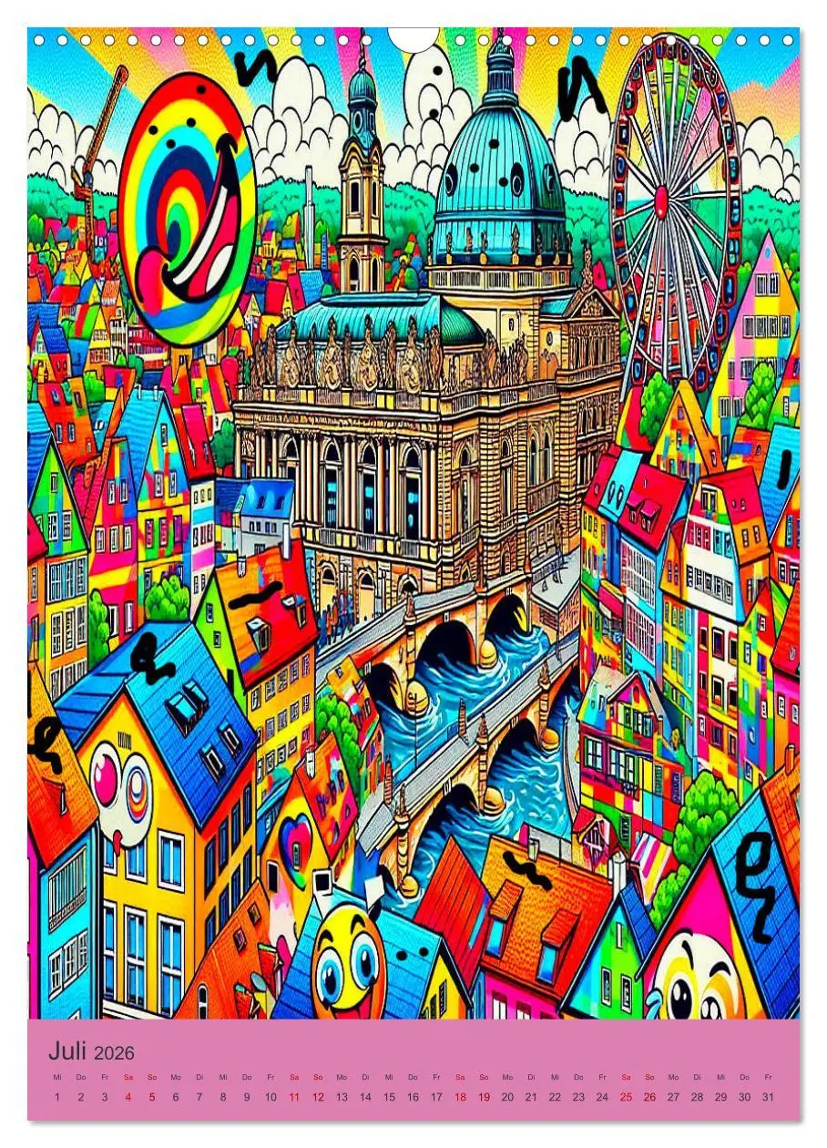 Bild: 9783516248838 | Deutschland hat Pop auf eigene Art (Wandkalender 2026 DIN A3 hoch),...