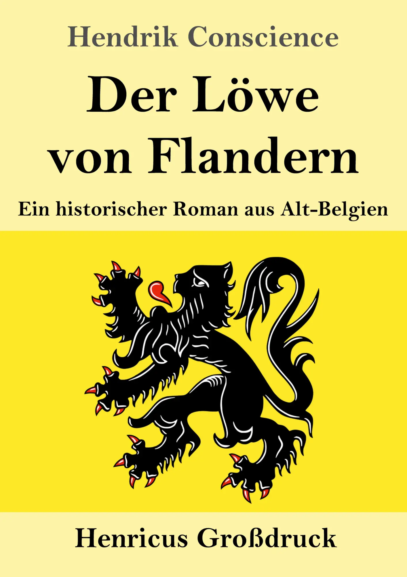 Cover: 9783847838838 | Der Löwe von Flandern (Großdruck) | Hendrik Conscience | Taschenbuch