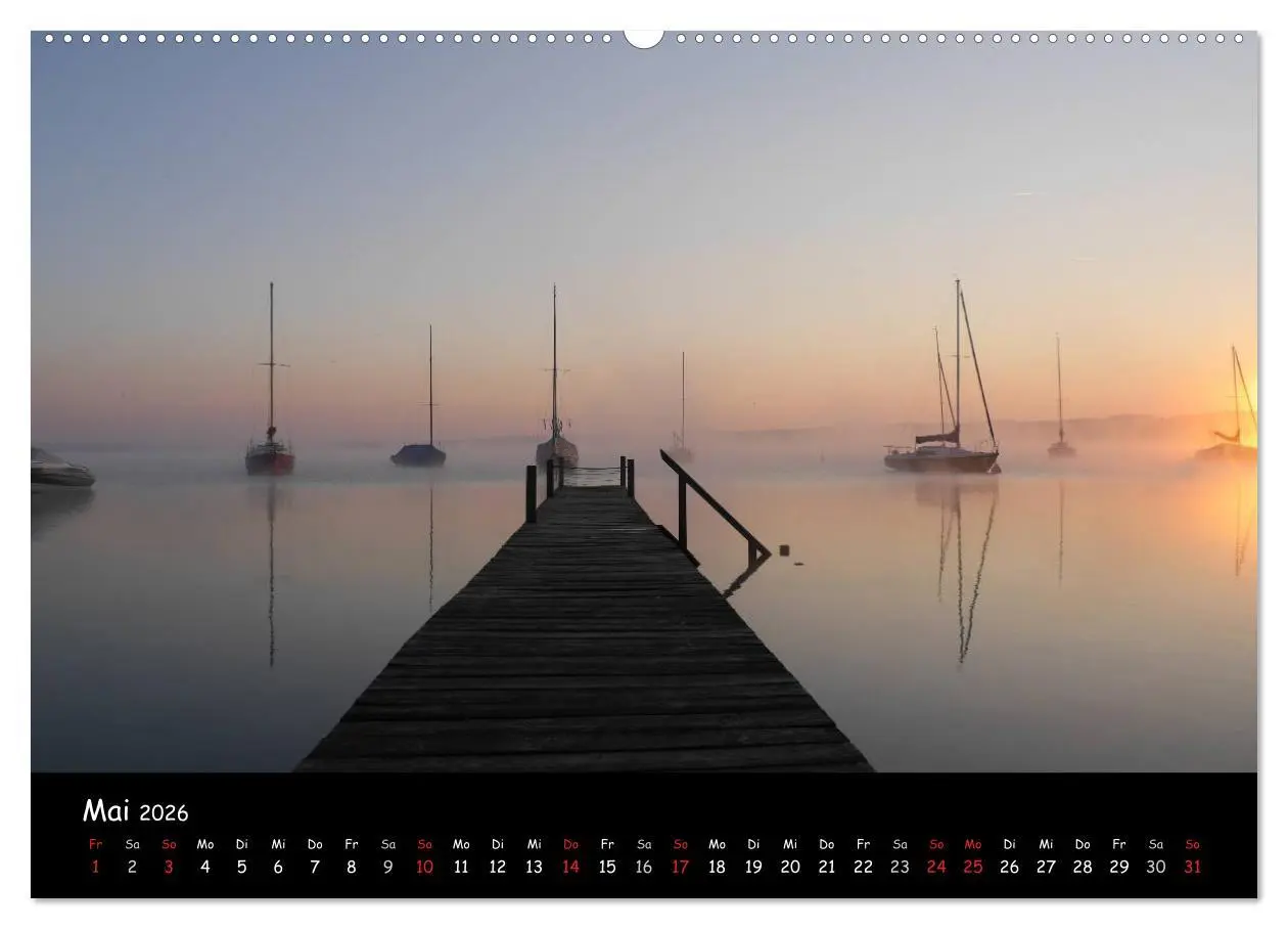 Bild: 9783516168938 | Starnberger See - Silent Moments (hochwertiger Premium Wandkalender...