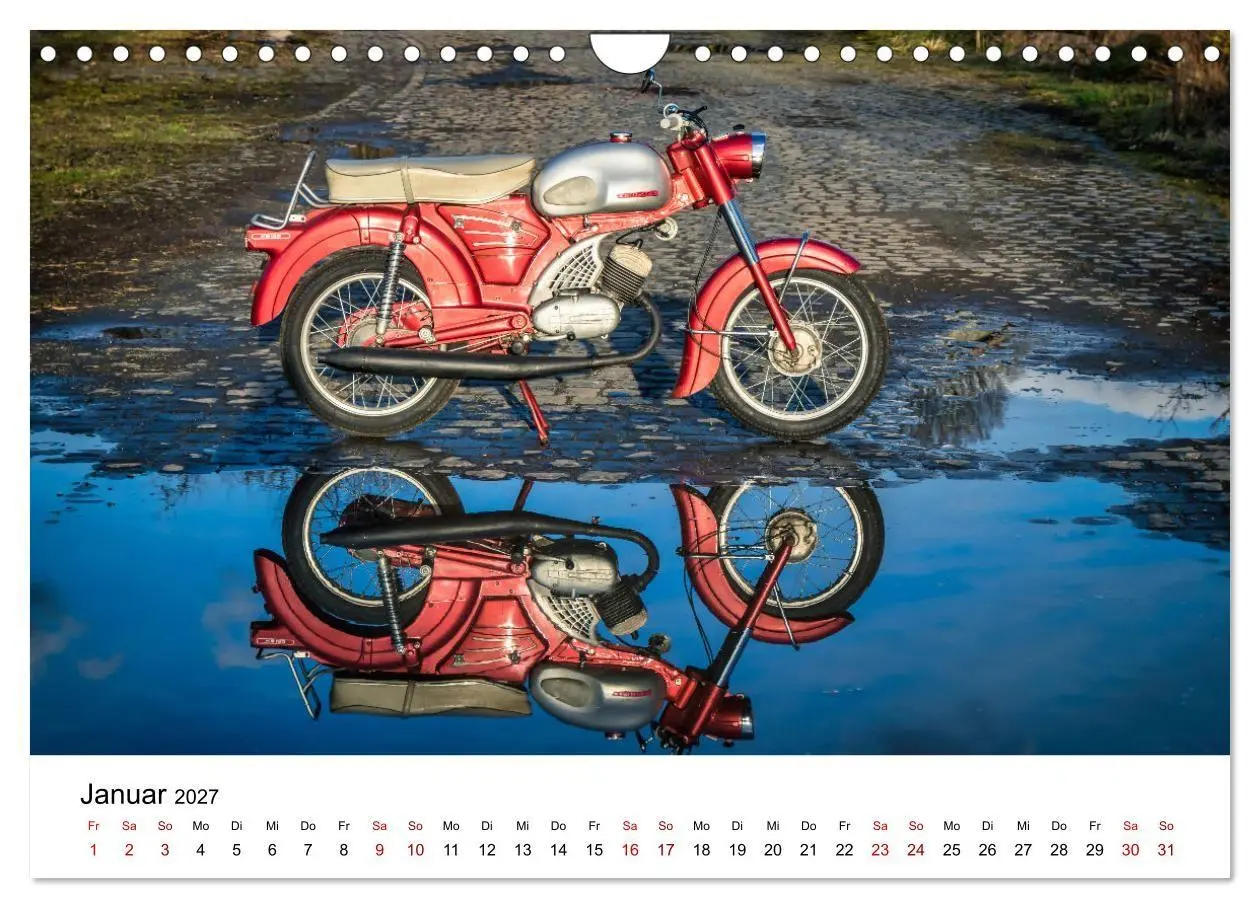 Bild: 9783569188938 | Zündapp-Träume (Wandkalender 2027 DIN A4 quer), CALVENDO...