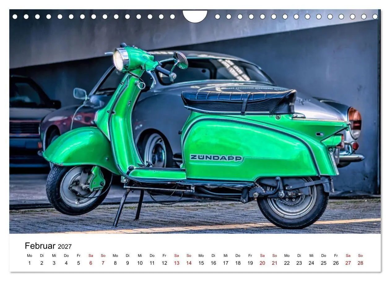 Bild: 9783569188938 | Zündapp-Träume (Wandkalender 2027 DIN A4 quer), CALVENDO...