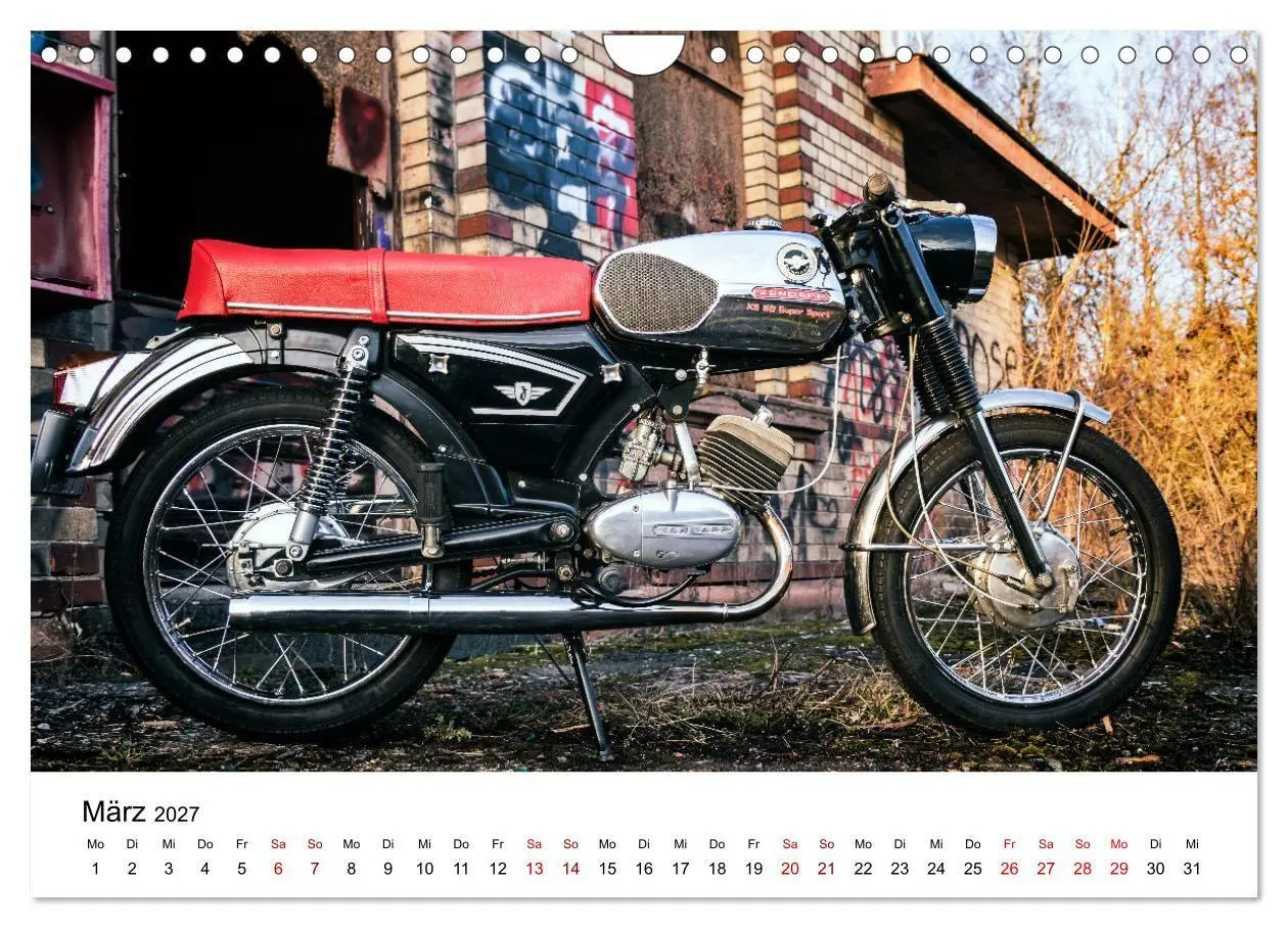 Bild: 9783569188938 | Zündapp-Träume (Wandkalender 2027 DIN A4 quer), CALVENDO...